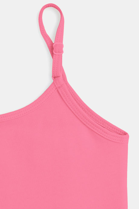 YouGotPlanB Girls Cotton Padded Camisole (Pack of 2) - Multicolor — image 5